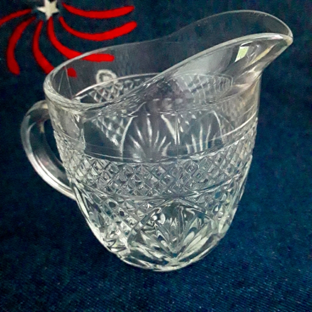 Cut Glass Creamer